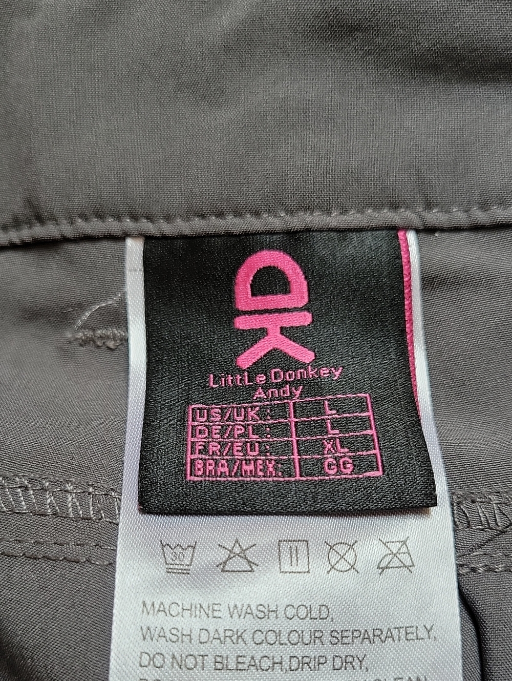 EUC- Little Donkey Andy  Convertible Lightweight Zip Off Hiking Pants - Picture 6 of 7